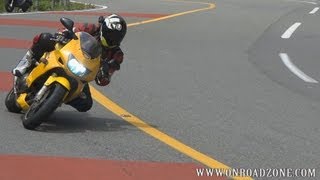 HONDA VTR1000F FireStorm winding cornering movie vid  HONDA SC36 Firestorm [upl. by Idoj]