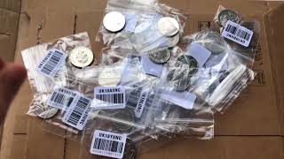 ROYAL MINT UNBOXING OF THE NEW AZ ALPHABET 10P COINS  UkCoinHunt [upl. by Ashley931]