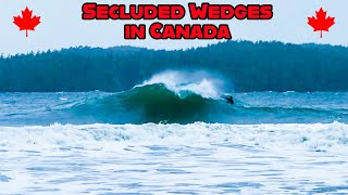 SURFING SECLUDED WEDGES SOMEWHERE IN CANADA [upl. by Bernie]