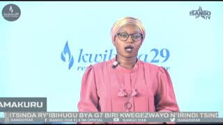 🔴LIVE AMAKURU YA ISANGO STAR TV 2030 kwibuka29 [upl. by Netsyrc]