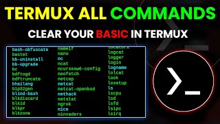 Termux All Basic Commands  By Technolex [upl. by Htilil]