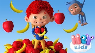 Apples and Bananas song 🍎 🍌 HeyKids  Nursery Rhymes [upl. by Matheny200]