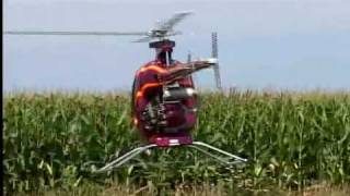 Mosquito Experimental Helicopter Demo with Autorotation [upl. by Adianes]