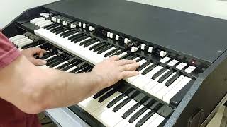 Bill Beer  Keyboard Products Hammond Organ chop [upl. by Domela]