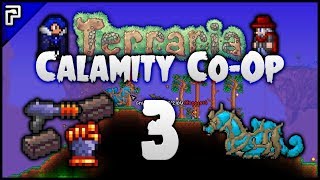 ⭐️ Cnidrion Mini Boss Scummy Scourge  Terraria Calamity Mod CoOp Playthrough 3 [upl. by Rojam]