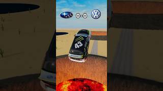 Subaru🆚Volkswagenusa beamngdrive games shorts [upl. by Greeson987]