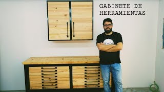 GABINETE DE HERRAMIENTAS ESTILO INDUSTRIAL [upl. by Gamin]