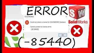 🎈SOLUCIÓN🎈 ▶️ERROR 85440◀️ Y 💥DESINSTALACIÓN DE SOLIDWORS💥 [upl. by Aehta]