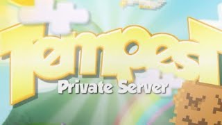 PRIVATE SERVER TER BEST AND FREE ROLE DEV😱 BEST TEMPEST PRIVATE SERVER 2024 [upl. by Liahkim]