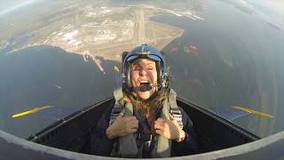 Judy McLane Blue Angels VIP Ride [upl. by Flossie]