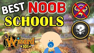 Wizard101  Best Schools For NEW PLAYERS [upl. by Leandro380]