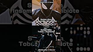 Insomniac SpiderMan vs Tobey Maguire SpiderMan  Symbiote shorts [upl. by Ecnerolf]