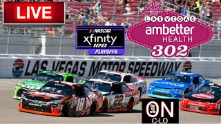 🔴Ambetter Health 302 at Las Vegas Live Nascar Xfinity Series Play by Play Live leaderboard amp More [upl. by Maurits461]