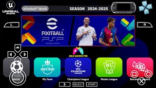 eFootball 2025 PSP Chelito19  PES 2025 PSP C19 ISO No Savedata amp No Textures Graphics 4K [upl. by Landis]