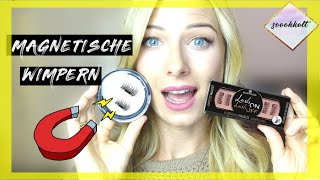 MAGNETISCHE WIMPERN VON AMAZON amp ESSENCE WELCHE SIND BESSER [upl. by Nanahs425]