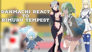 Danmachi react to Rimuru tempest  Gacha reaction  ship  chronoa x rimuru  MY AU [upl. by Creighton]