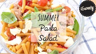 Summer Pasta Salad Tasty Dressing [upl. by Learsiy]