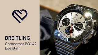 BREITLING  Chronomat B01 42 Edelstahl [upl. by Esihcoc]