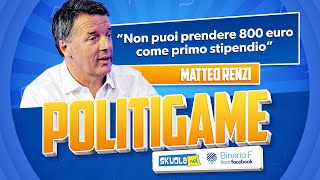 Matteo Renzi ai GIOVANI dobbiamo dare STATI UNITI D’EUROPA e STIPENDI più ALTI  Elezioni Europee [upl. by Ahsirt]