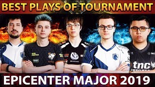 EPICENTER MAJOR 2019  BEST PLAYS BEST MOMENTS  Aftermovie Dota 2 [upl. by Ardnuhsed]