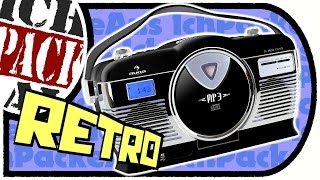 Auna RCD70 Vintage RetroKüchenradio Unboxing Marathon Part01 [upl. by Turmel689]