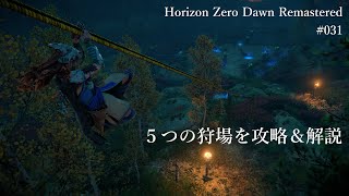 【PS5】ホライゾンゼロドーンリマスター（Horizon Zero Dawn Remastered）を熟練狩人がプレイ【031】狩場攻略＆解説 [upl. by Hudnut]