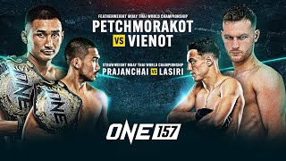 🔴 Live In HD ONE 157 Petchmorakot vs Vienot [upl. by Ecirtaed]