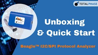 Beagle I2CSPI Protocol Analyzer Unboxing and Quick Start [upl. by Frankel]