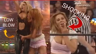 Unbelievable You WONT Believe These 5 WWE Womens Low Blows [upl. by Waverley]