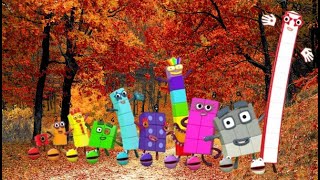 Numberblocks ASMR  Looking For Numberblocks Alphablocks in Rainbow Waterfall supreme Ecceentric [upl. by Alilak]