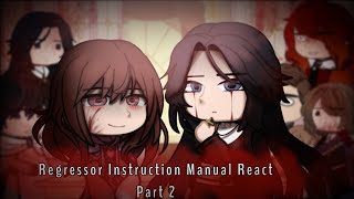 Regressor Instruction Manual React 28 [upl. by August]