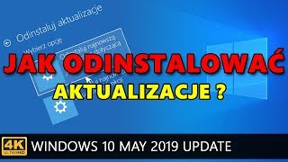 Windows 10 Odinstalowanie najnowszej aktualizacji przy użyciu opcji zaawansowanego uruchamiania [upl. by Rozele]