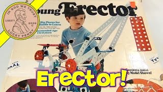 Vintage 1975 Young Erector Building Set by Gabriel Toys [upl. by Yhtrod973]