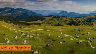 Velika Planina  najpiękniejszy płaskowyż Słowenii [upl. by Eillim]