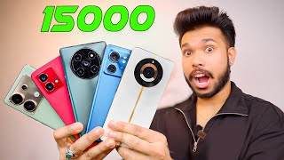 TOP 5 Best Smartphone Under Rs 15000 [upl. by Arica]