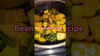 Beans aloo recipe for lunchindia indianfood viralshortsdiwali diwalispecial myhappylife5128 [upl. by Katzen]