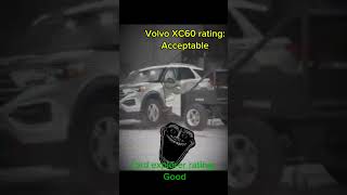 Volvo XC60 vs ford explorer volvo ford [upl. by Werby878]