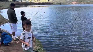 Golden Gate Canyon State Park Fishing day fishing pondfishing [upl. by Nimocks]