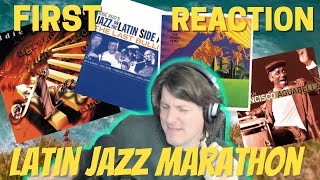 LATIN JAZZ MARATHON FIRST REACTION to Ray BarrettoEddie PalmieriIronman JamesFrancisco Aguabella [upl. by Dihahs]