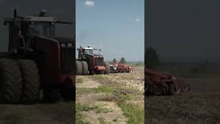 Efficient Autumn Tillage Buhler Versatile 435 and Horsch Tiger 8LT [upl. by Burner]