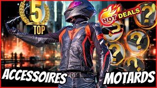 5 ACCESSOIRES INDISPENSABLES POUR UN MOTARD EN 2025 🏆 [upl. by Kamilah937]