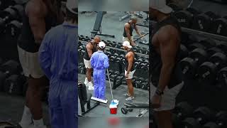 Elite Powerlifter Anatoly gets quotharassedquot by 2 bodybuilders in epic gym prank [upl. by Sucramd157]