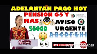 ACABAN DE CONFÍRMALO📈LIBERAN PAGOS HOY💰REGISTROS PENSIÓN MUJERES BIENESTAR💵HOY ARRANCAN👀AB Y C [upl. by Dustan]