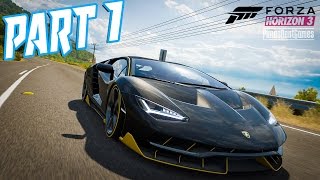 ΕΝΑ ΕΠΟΣ ΞΕΚΙΝΑ  Forza Horizon 3 Part 1 Full Game [upl. by Anirehtak648]