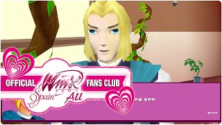 Winx Club PC Game  6 Bloom meets sky at the ball [upl. by Llenehc]