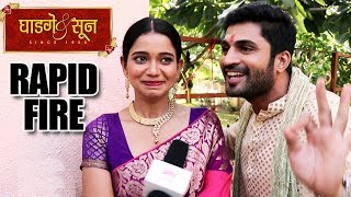 Ghadge And Suun  Rapid Fire With Chinmay Udgirkar And Bhagyashree Limaye  Diwali Special Episode [upl. by Nohtanhoj]