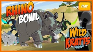 Wild Kratts Rhino Bowl Games for Kids Episode [upl. by Atsiuqal]