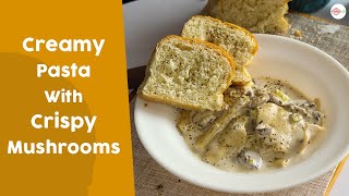 Gordon Ramsays Mushroom Pasta with Garlic Bruschetta  TheFoodXP [upl. by Hedva]