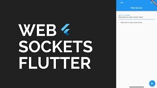 Flutter Web Sockets Tutorial  Socketio  WebSocketsorg [upl. by Adne683]