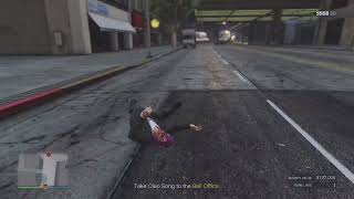 Grand Theft Auto V FUNNY bounty Cleo Song [upl. by Mori]